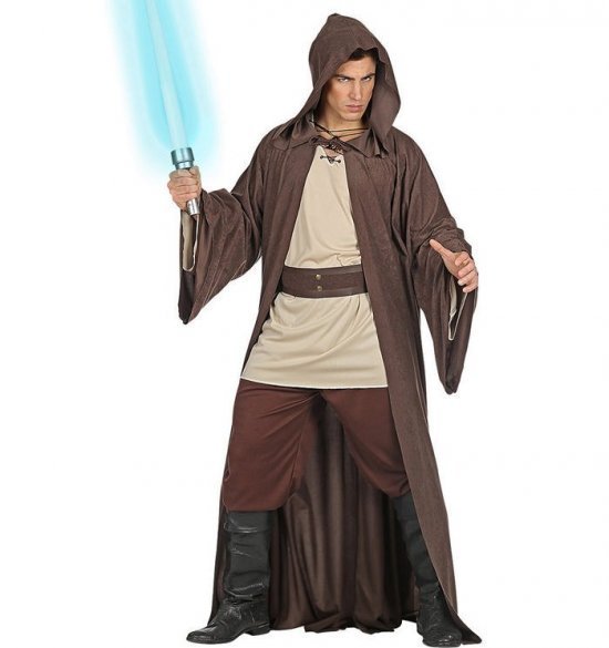 Star Wars Jedi Knight Cape Svart Uthyrning main image 0