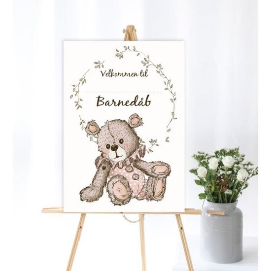 Barnedåbsinvitationer til 69 kr. på Temashop.dk