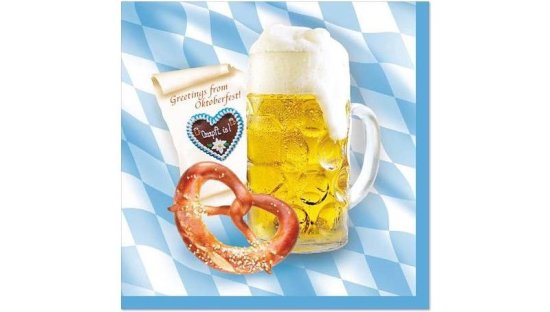 Oktoberfest Bier Servietter