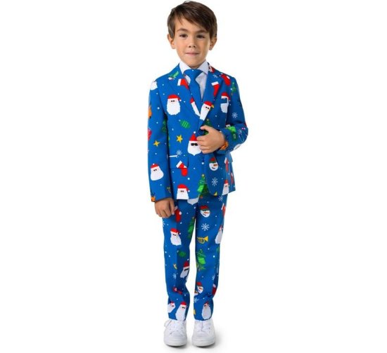 Opposuits® Festivity Blue Børnejakkesæt