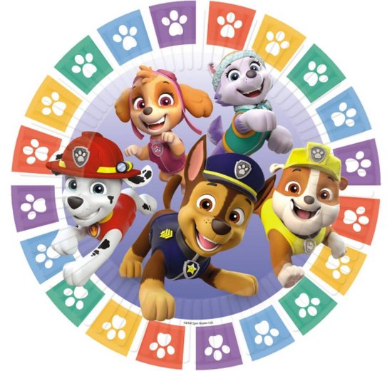 Presentpapper Paw Patrol Osorterad