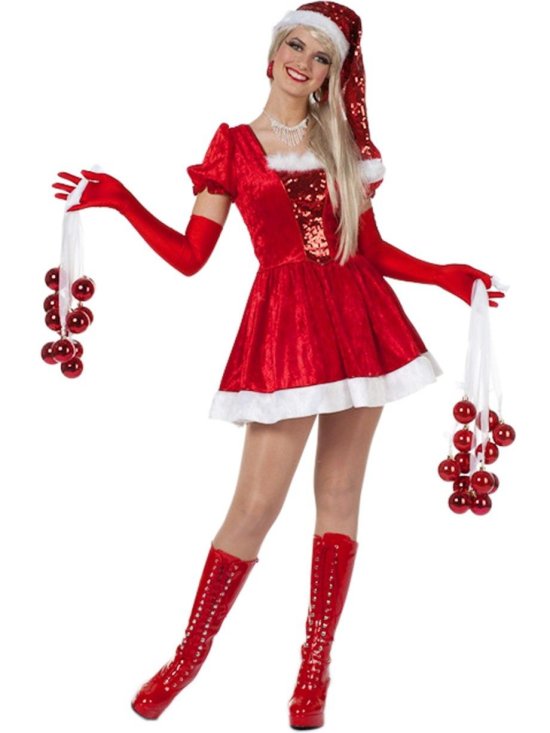 Sød Julepige Kostume