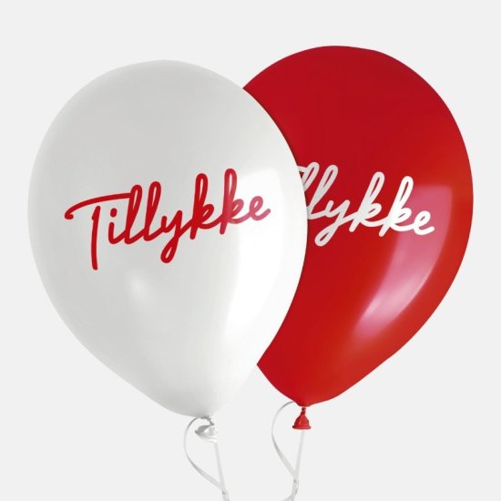 Balloner til konfirmation - Vi har 600+ balloner på Temashop.dk