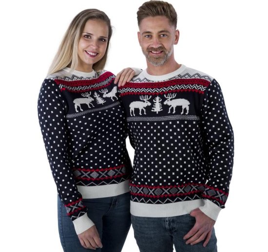 Traditionel Elg Julesweater