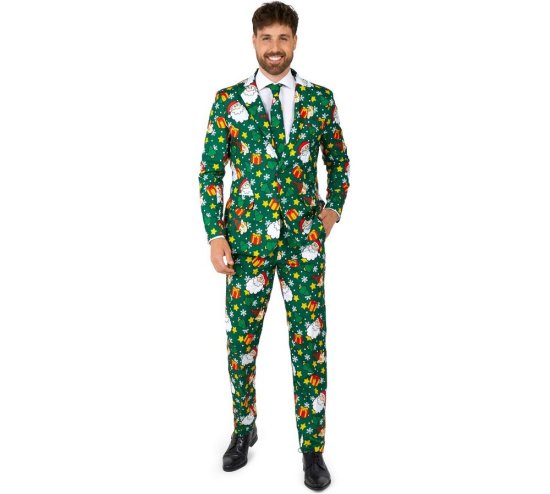 Suitmeister® Santa Elves Green Jakkesæt