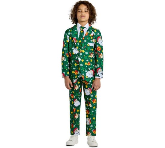 Suitmeister® Santa Elves Børnejakkesæt Grøn