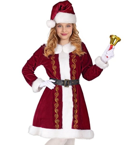 Mrs. Claus Børnekostume