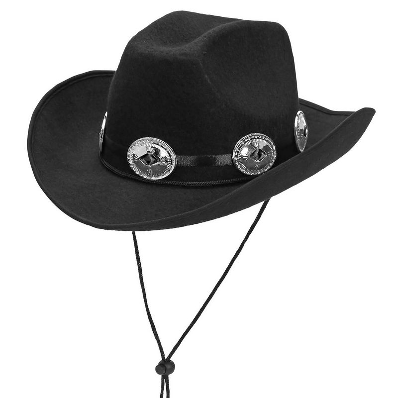 Dallas Cowboyhat | Det vilde vesten Hat / Hue / Hjelm - Hovedtilbehør - Temashop
