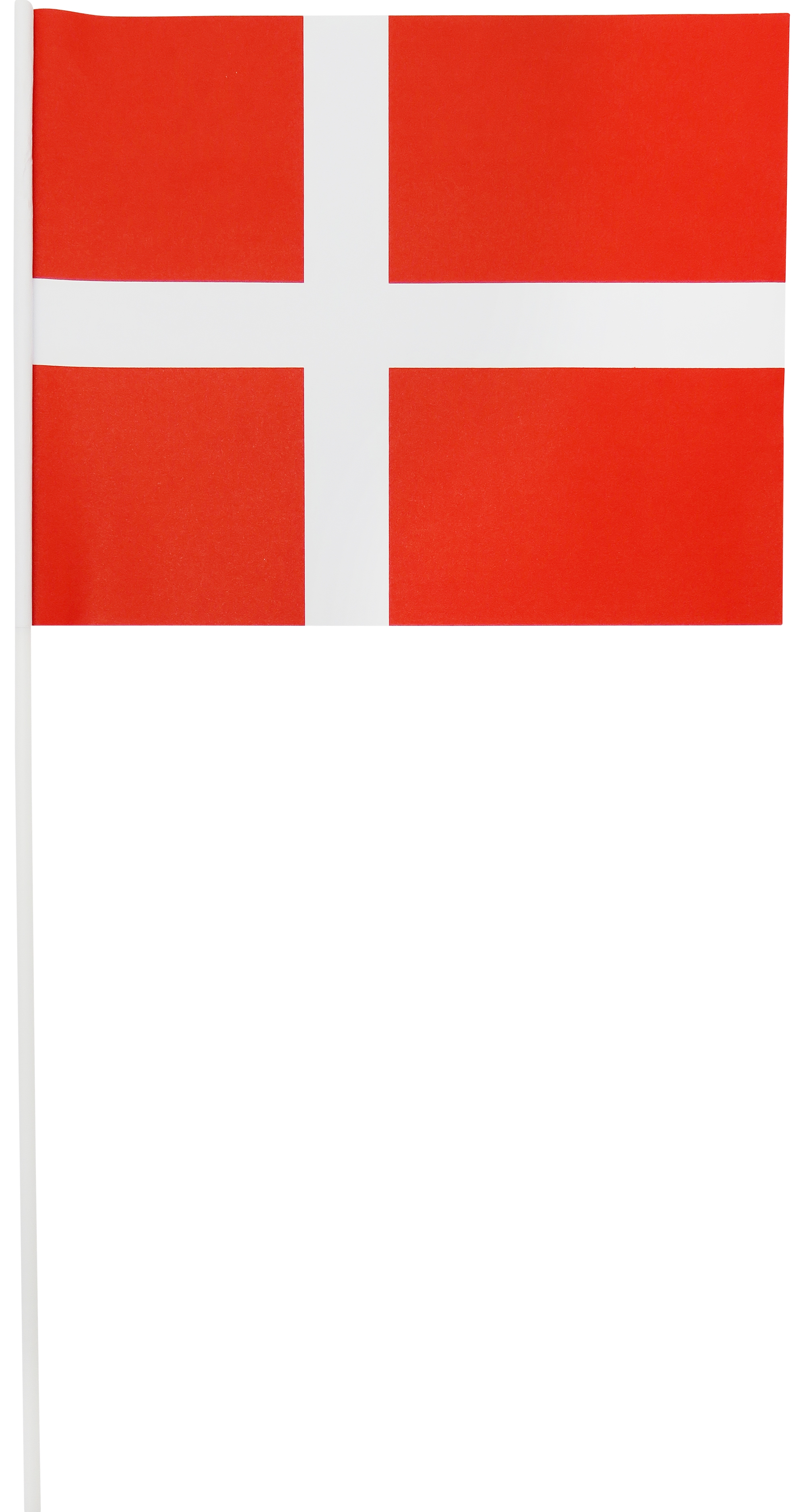 Dannebrog Flag På Pind