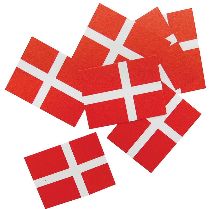 Dannebrog Papir Strøflag