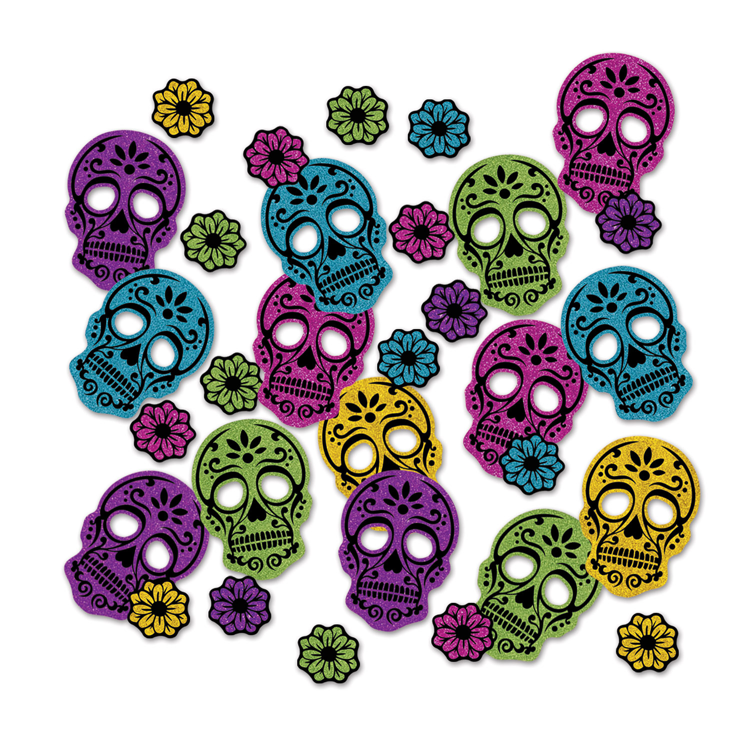 Day Of The Dead Glitter Konfetti