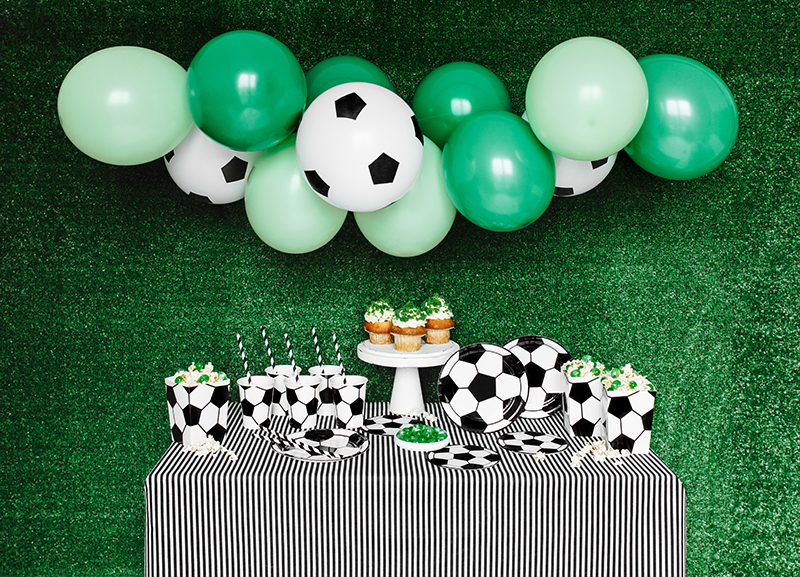 Dekorationspakke Fodbold - 60 dele | Fodbold Dekorationspakker - Temashop