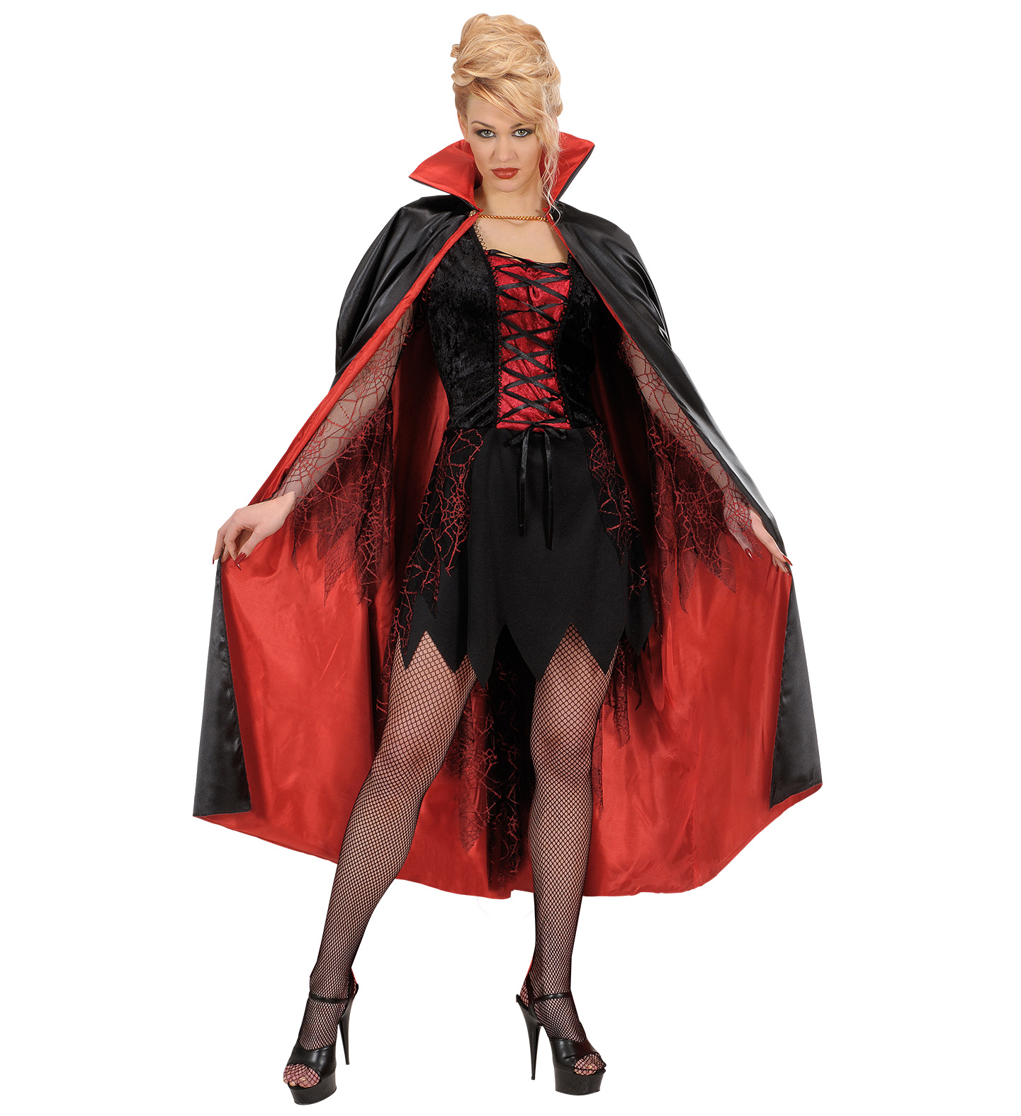 Deluxe vampyrkappe | Vampyr Kappe - Beklædning - Temashop