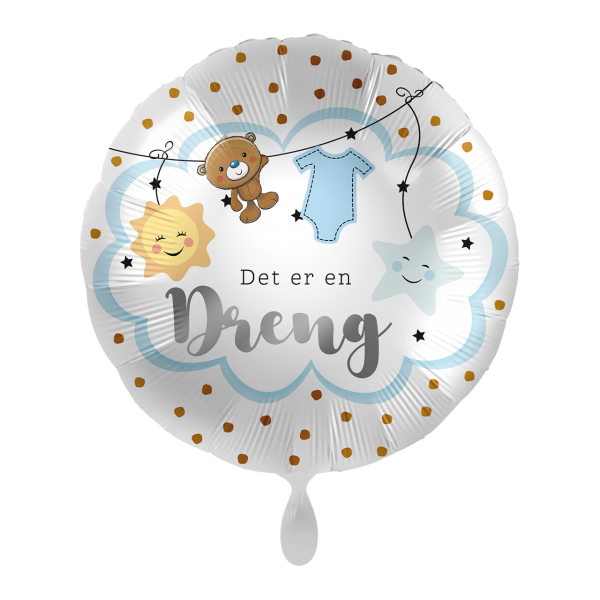 Det Er En Dreng Folieballon