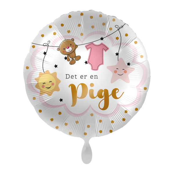 Det Er En Pige Folieballon