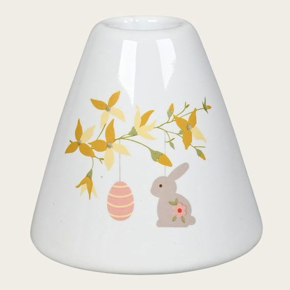 Bunny Keramik Lysestage Hvid - 1 stk (7 x Ø 5,5 cm) | Bunny Lysestager - Temashop