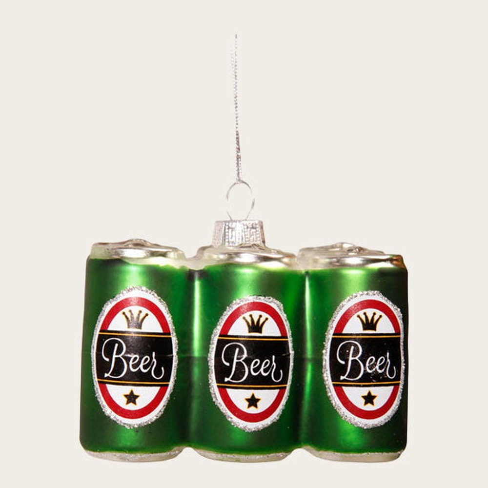 Øldåser Juleophæng Grøn