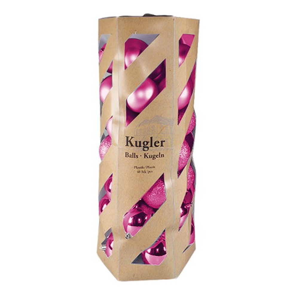 Julekugler Pink