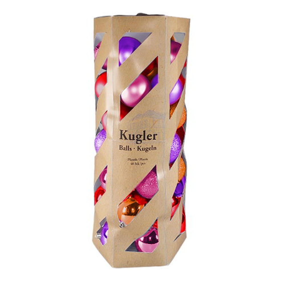 Julekugler Mix Mat/Glans/Glimmer