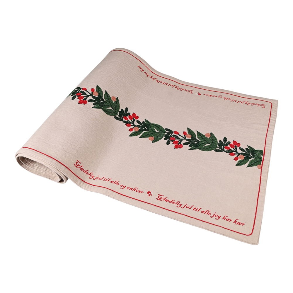 Magic Christmas Bordløber Beige