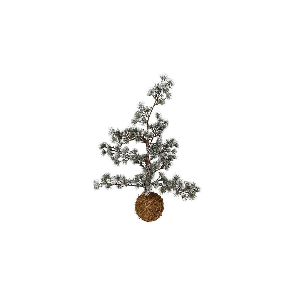 Juletræ Med Mosfod Grøn - 1 stk (50 x Ø 30 cm) | Juletræ Juletræ - Temashop