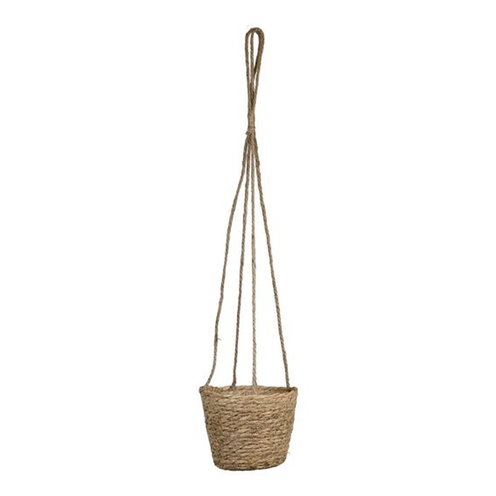 Hængende Blomsterpotte Beige - 1 stk (14 cm) | Blomst Kurve - Temashop