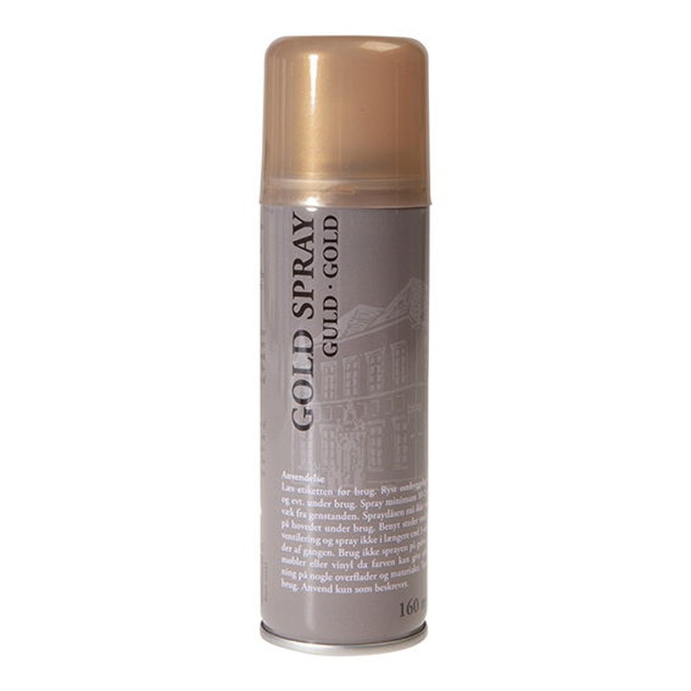 Guldspray - 1 stk (16 cm) | Julepynt Spray - Temashop