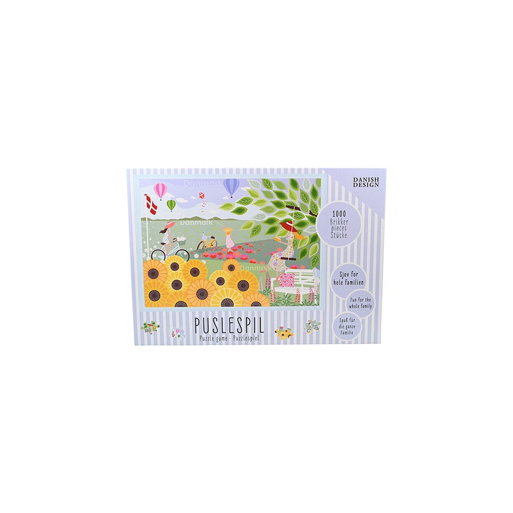 Summer Puslespil (48 x 67 cm) | Sommer Puslespil - Temashop