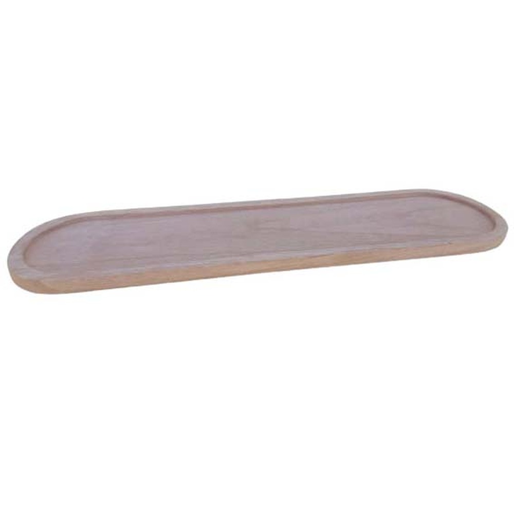 Træ Serveringsfad Beige - 1 stk (1,6 x 60 x 16 cm) - Temashop