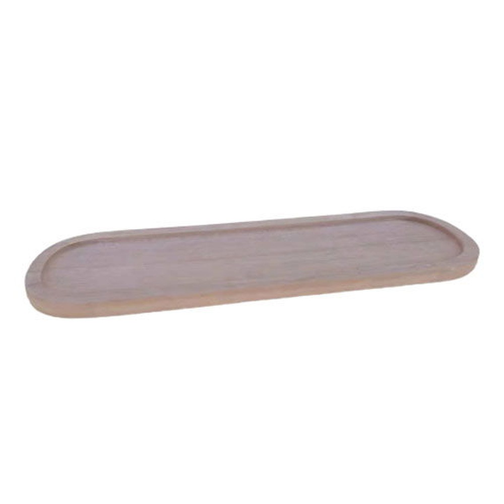 Træ Serveringsfad Brun - 1 stk (1,6 x 50 x 16 cm) - Temashop