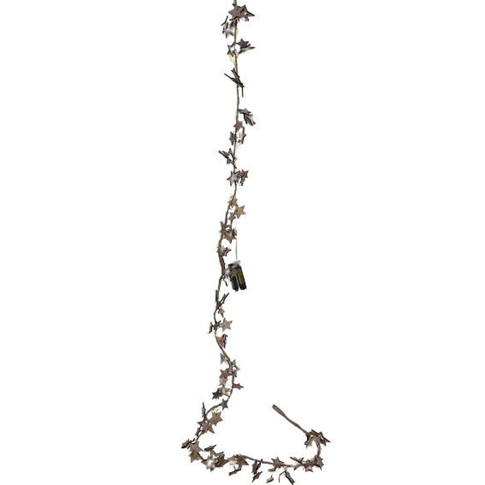 LED Stjerneguirlande Træ - 1 stk (160 cm) | Julepynt Guirlander - Temashop