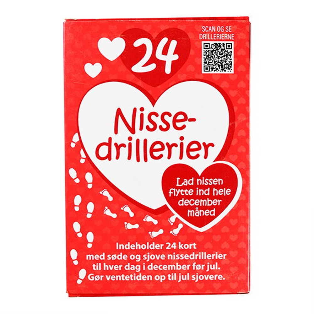 Nissedrillerier Til Nissedør - 1 pakke | Nisse Julekalendere - Temashop