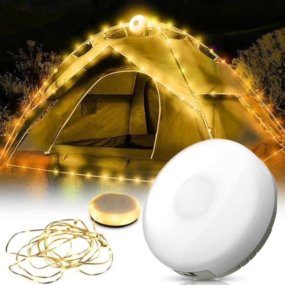 LED Lampe Med Lyskæde