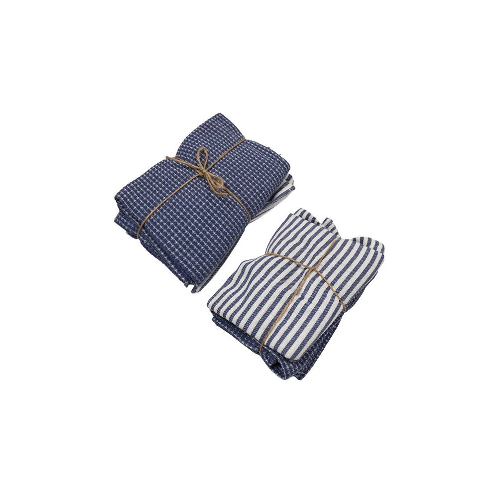 Blå Viskestykker (50 cm) | Blåt tema Håndklæder - Temashop