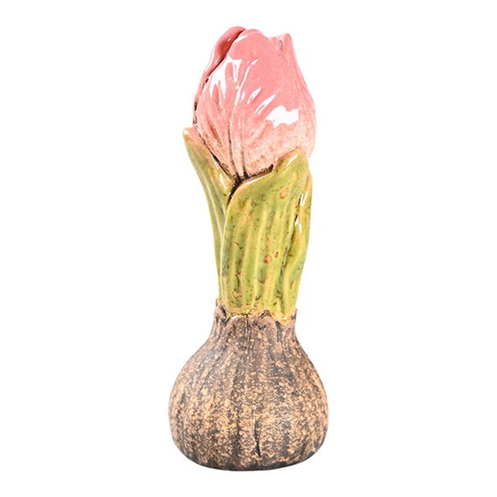 Tulipan Keramik Pink - 1 stk (15,8 x 5,2 cm) | Blomst Kunstige blomster - Temashop