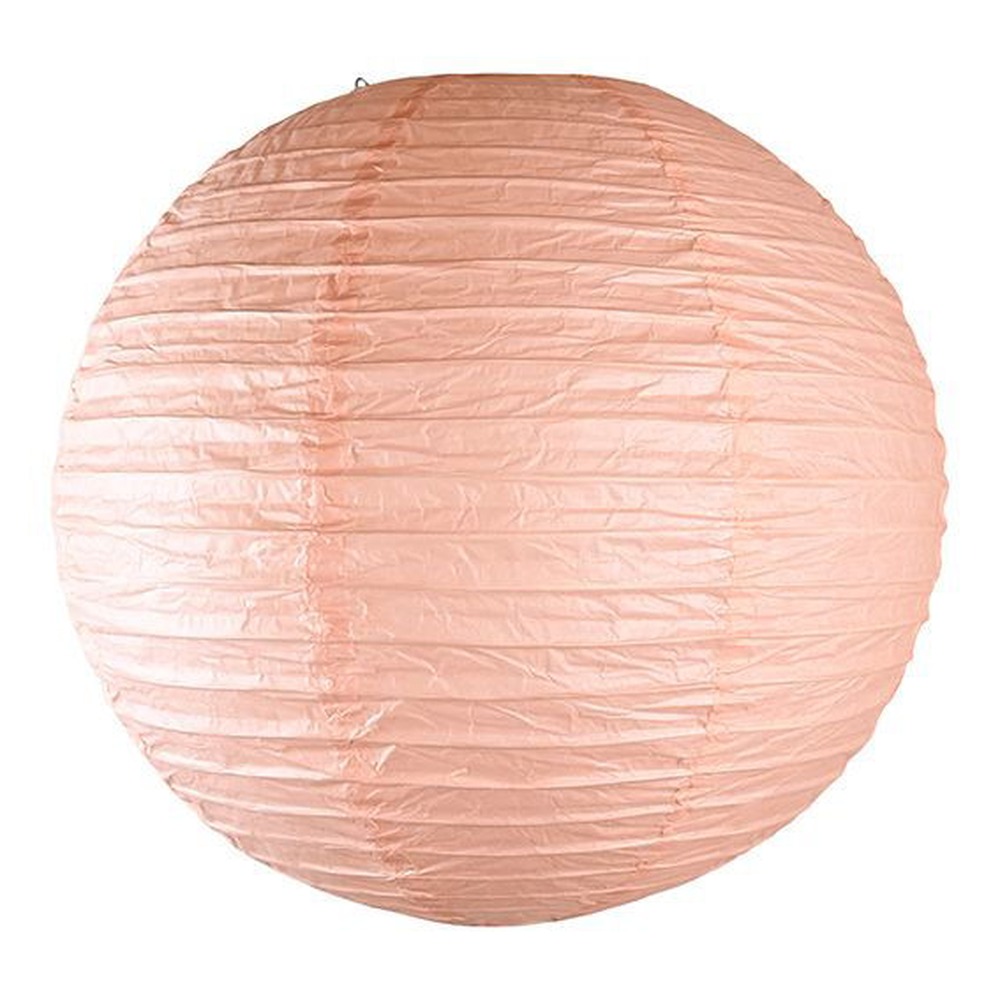 Lampeskærm Lyserød - 1 stk (40 x Ø 40 cm) | Pastel Lamper - Temashop