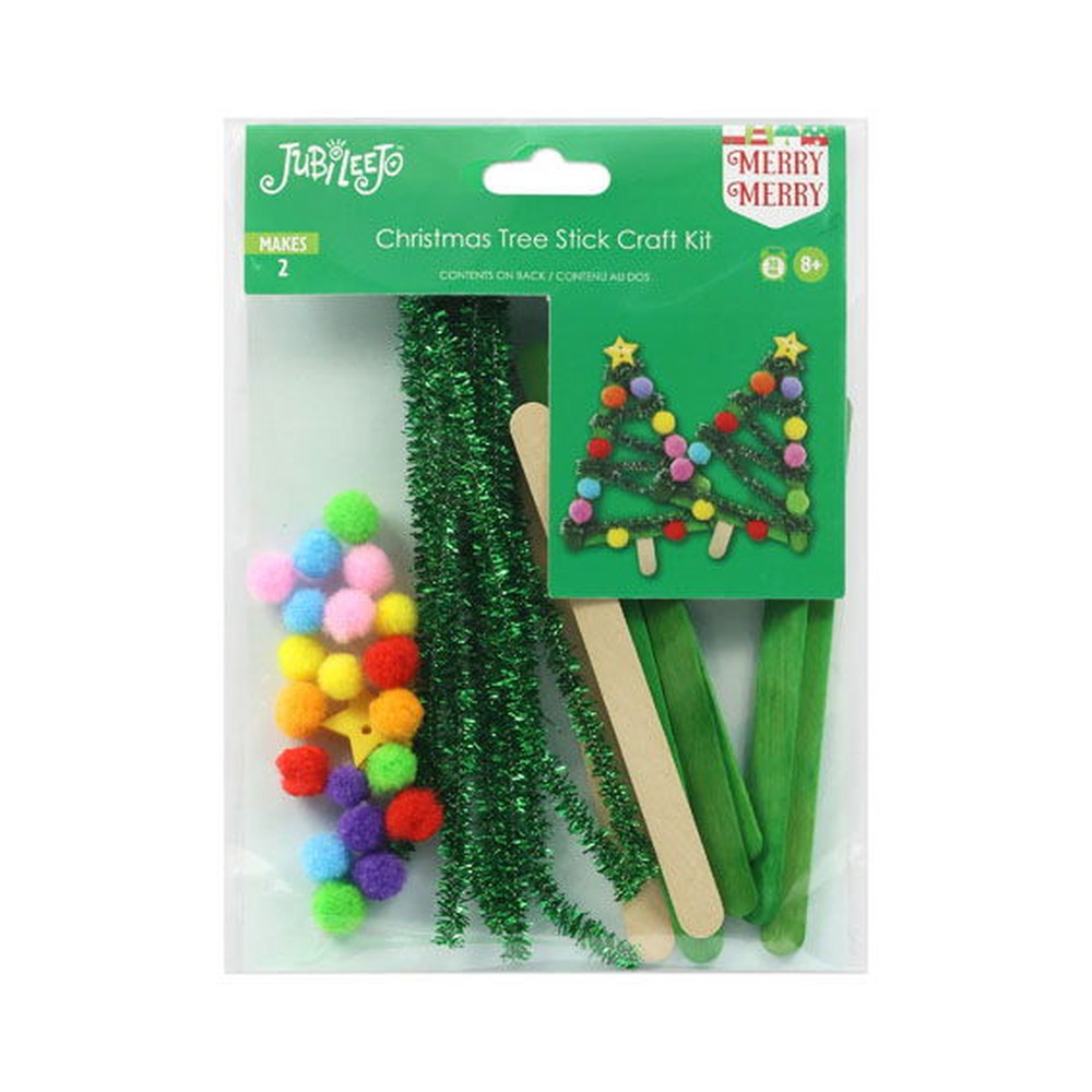 Juletræ DIY Sæt Grøn - 1 stk | Juletræ DIY tilbehør - Temashop