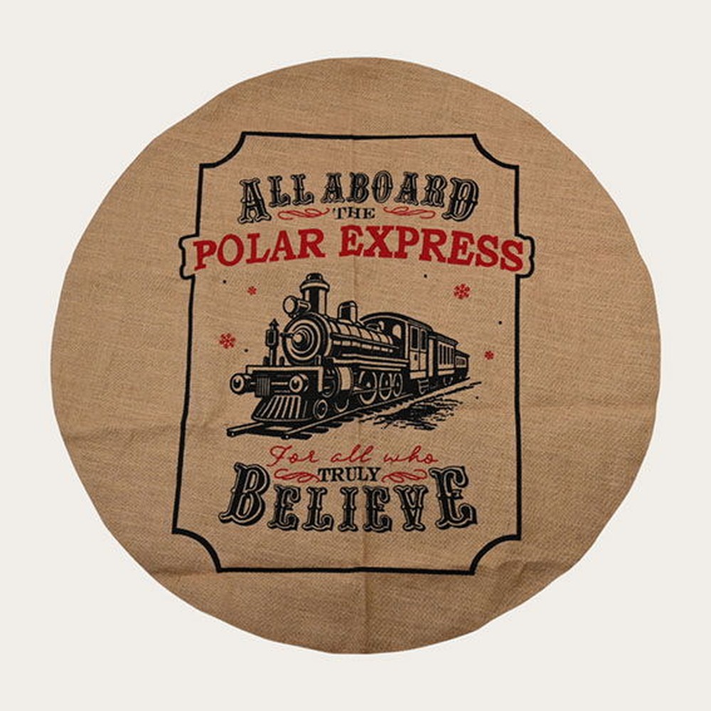The Polar Express® Juletræstæppe Beige