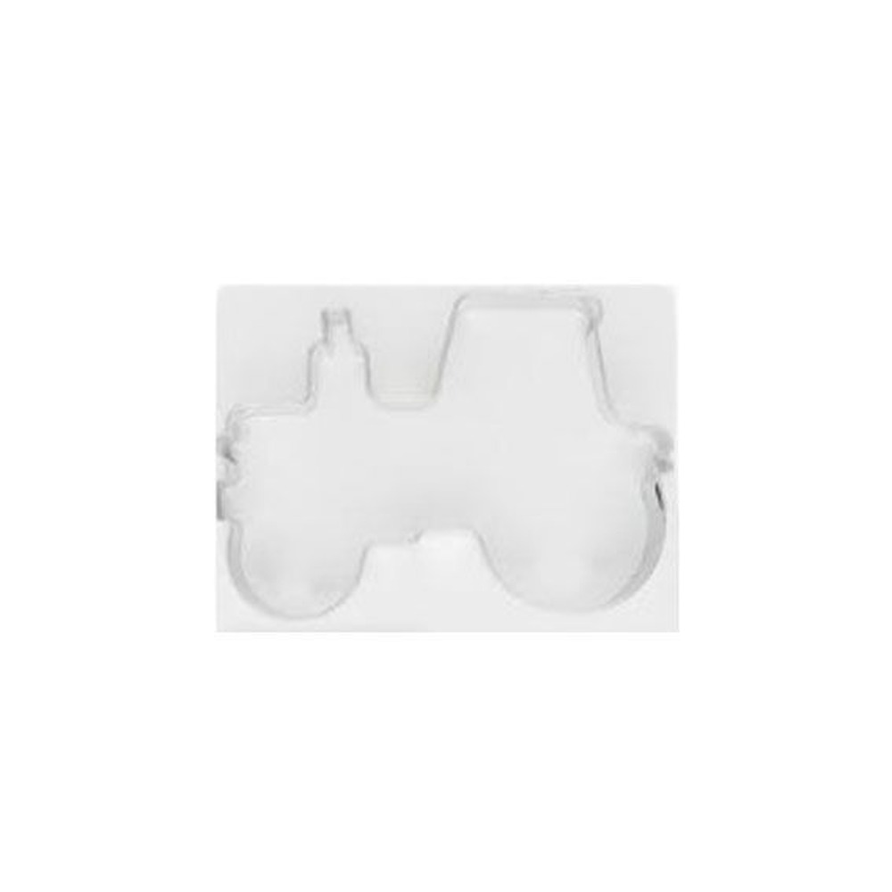Tog Kageudstikker Sølv - 1 stk (8 x 6 x 2 cm) | Train Udstikker - Temashop