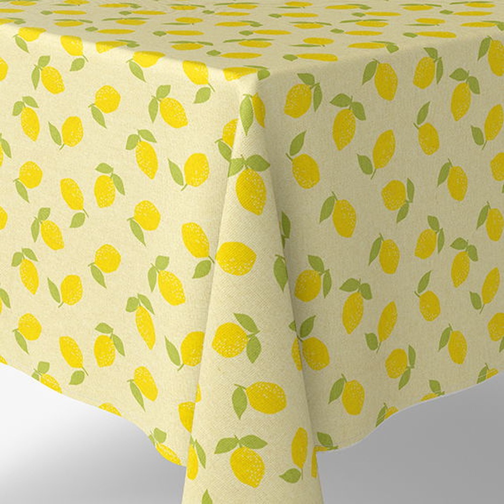 Citrus Dug Gul - 1 stk (140 x 240 cm) | Frugt Duge - Temashop