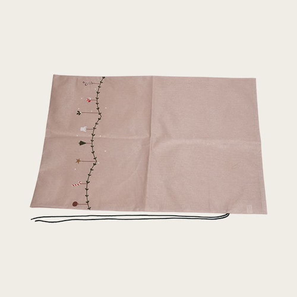 Joyful Christmas Gavesæk Beige - 1 stk (90 x 60 cm) | Jul Sæk - Temashop