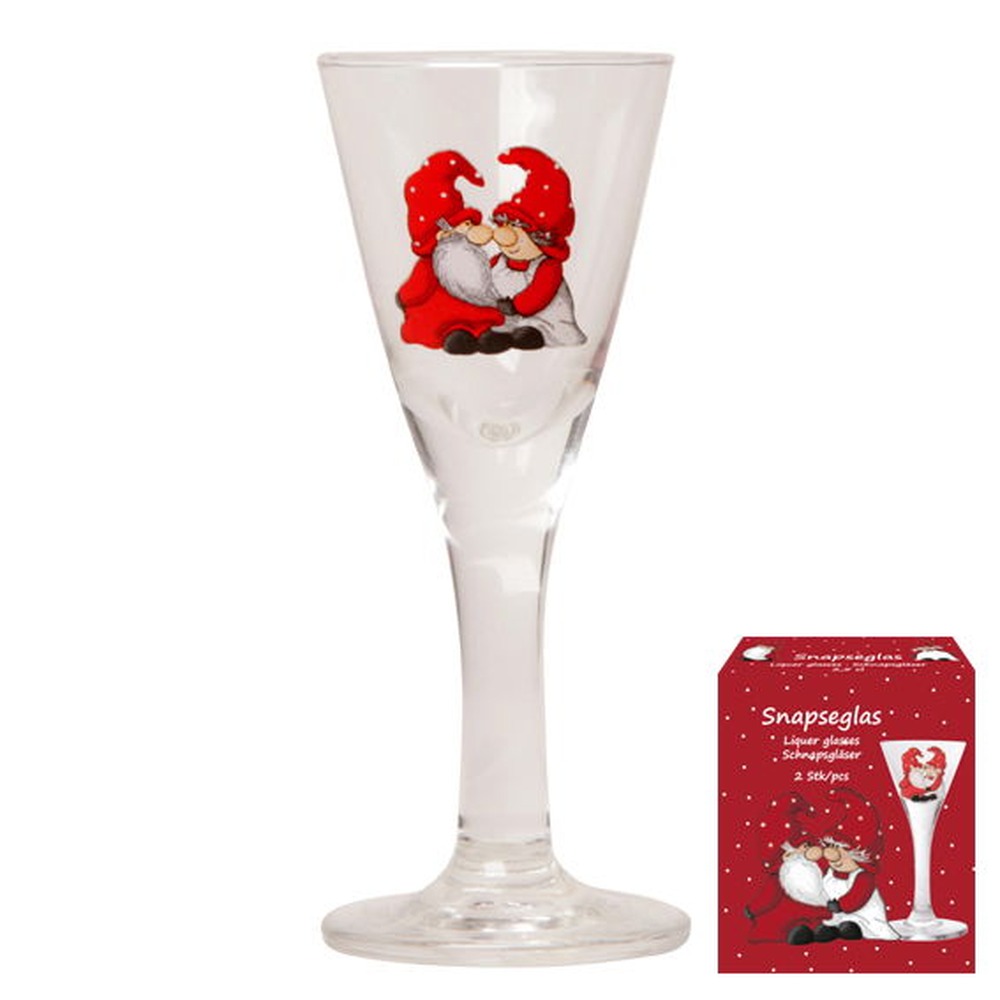 Nisse Snapsglas Transparent