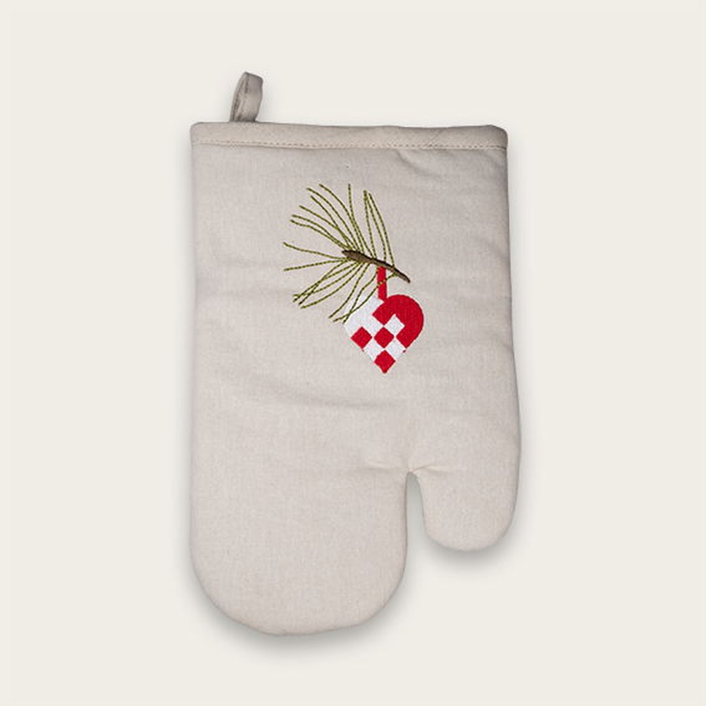 Dansk Jul Grillhandske Beige