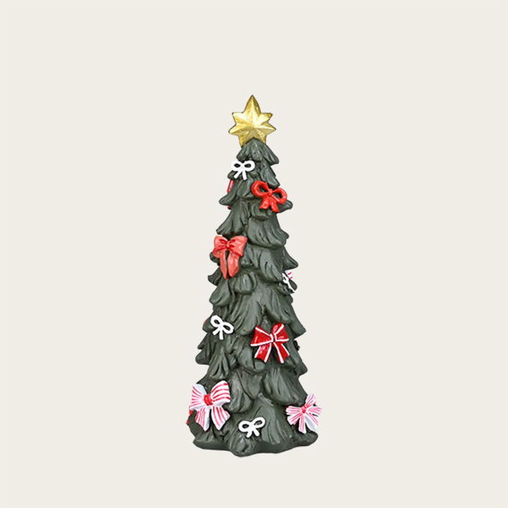 Juletræ Dekorationsfigur Grøn - 1 stk (20 x Ø 7,5 cm) | Juletræ Dekorationsfigurer - Temashop