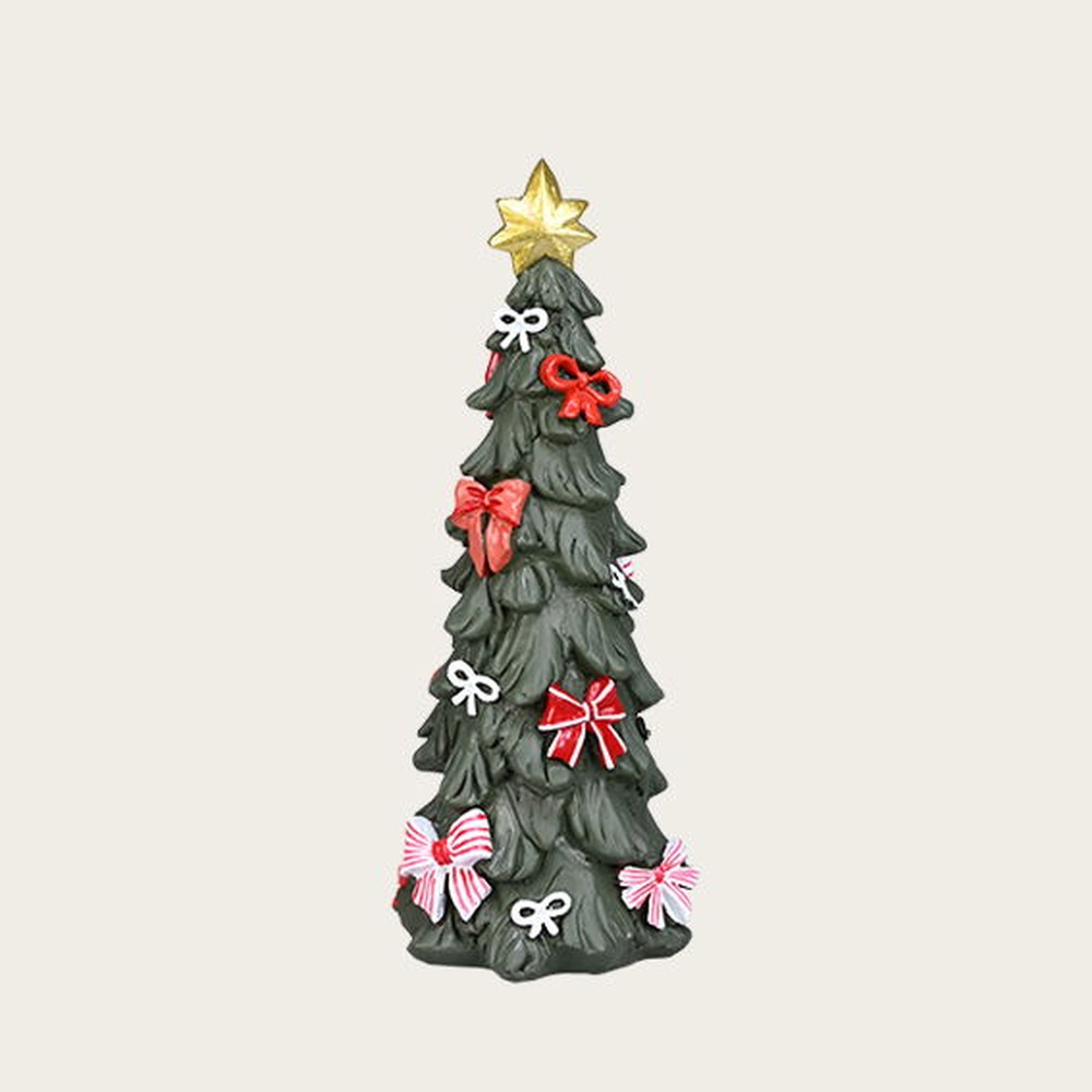 Juletræ Dekorationsfigur Grøn - 1 stk (25,5 x Ø 8,5 cm) | Juletræ Dekorationsfigurer - Temashop