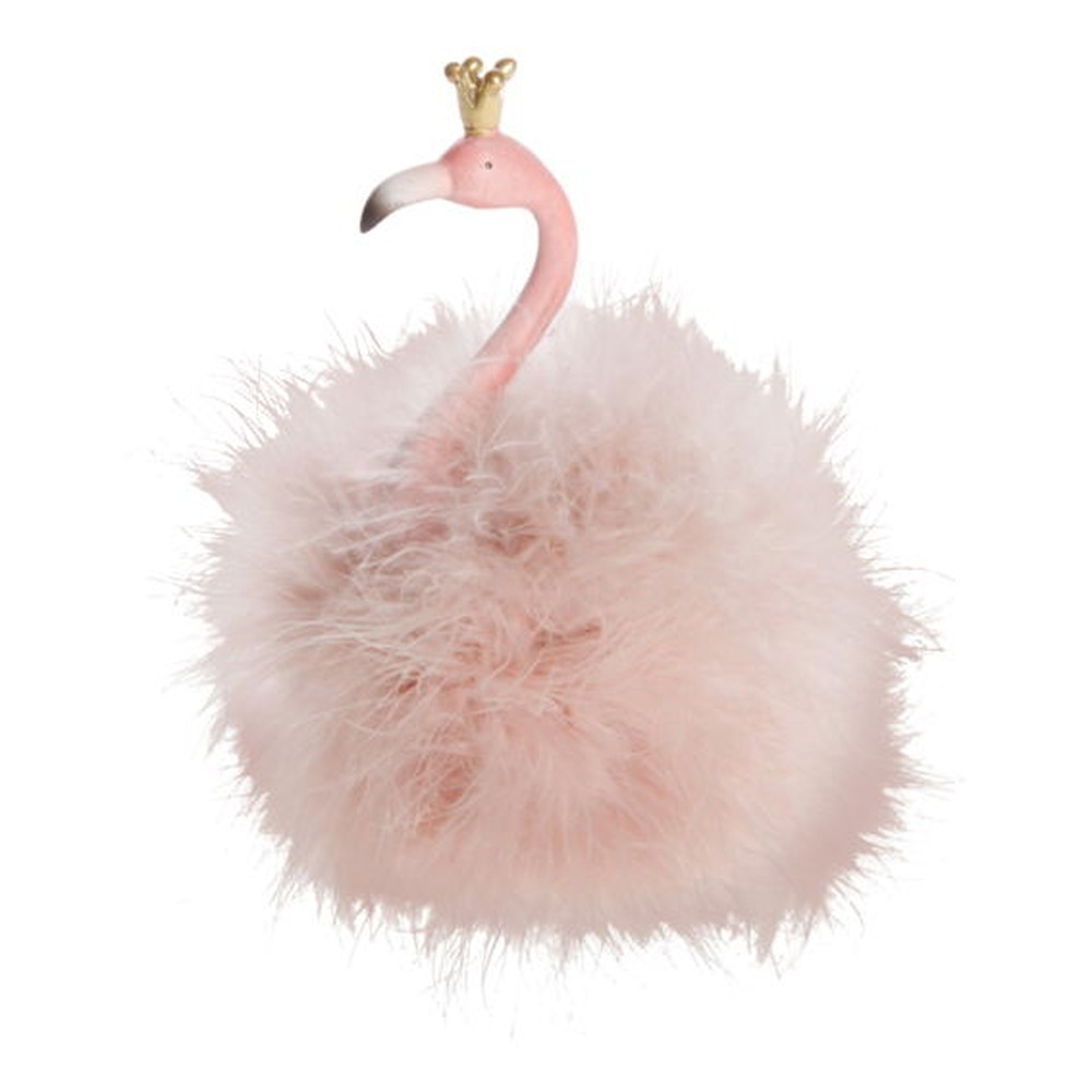 Flamingo Dekorationsfigur Pink - 1 stk (12,5 x 8 cm) | Flamingo Dekorationsfigurer - Temashop