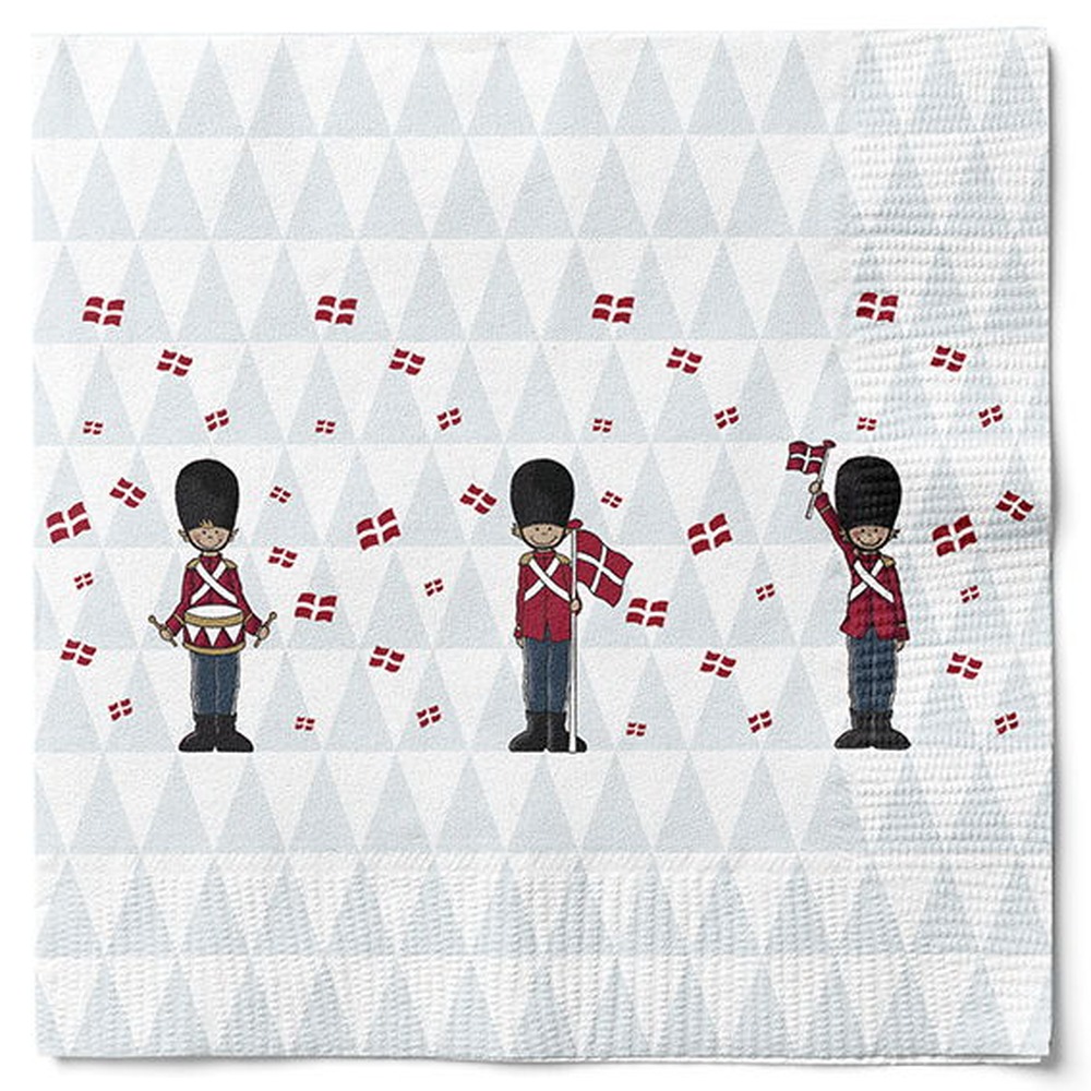 Dannebrog Livgarde Servietter