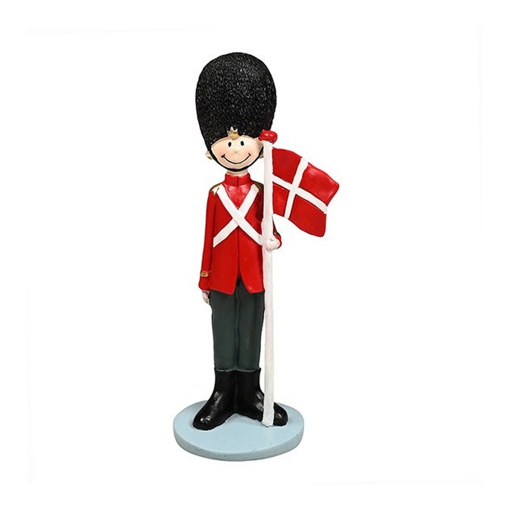 Soldat Med Dannebrog Figur