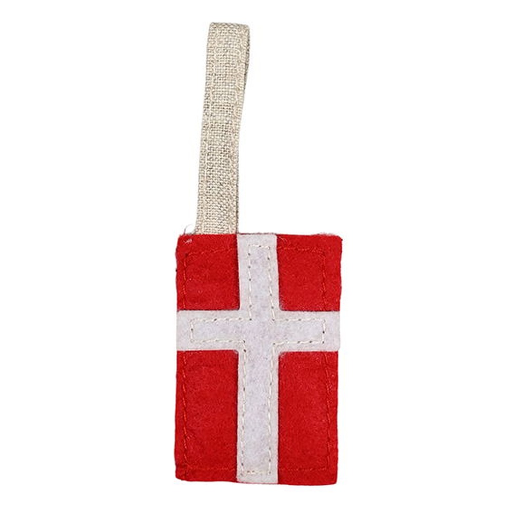 Dannebrog Flag Ophæng Rød