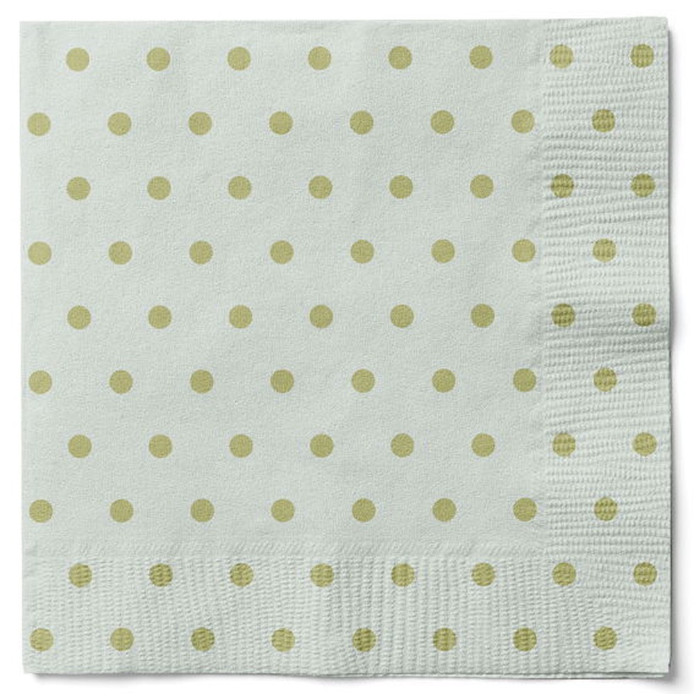 Natural Spring Servietter Grøn - 20 stk (33 x 33 cm) | Grønt tema Servietter - Temashop